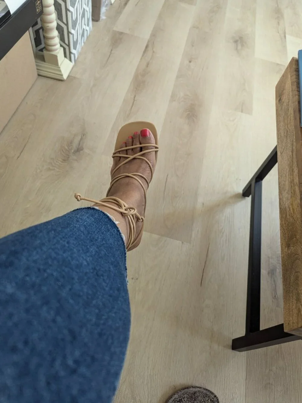 Zara Strappy Kitten Heels - Picture 2 of 15